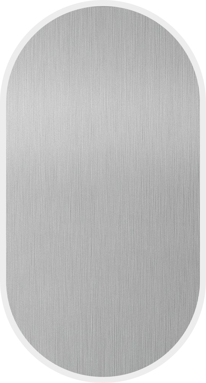 OM in metal finish